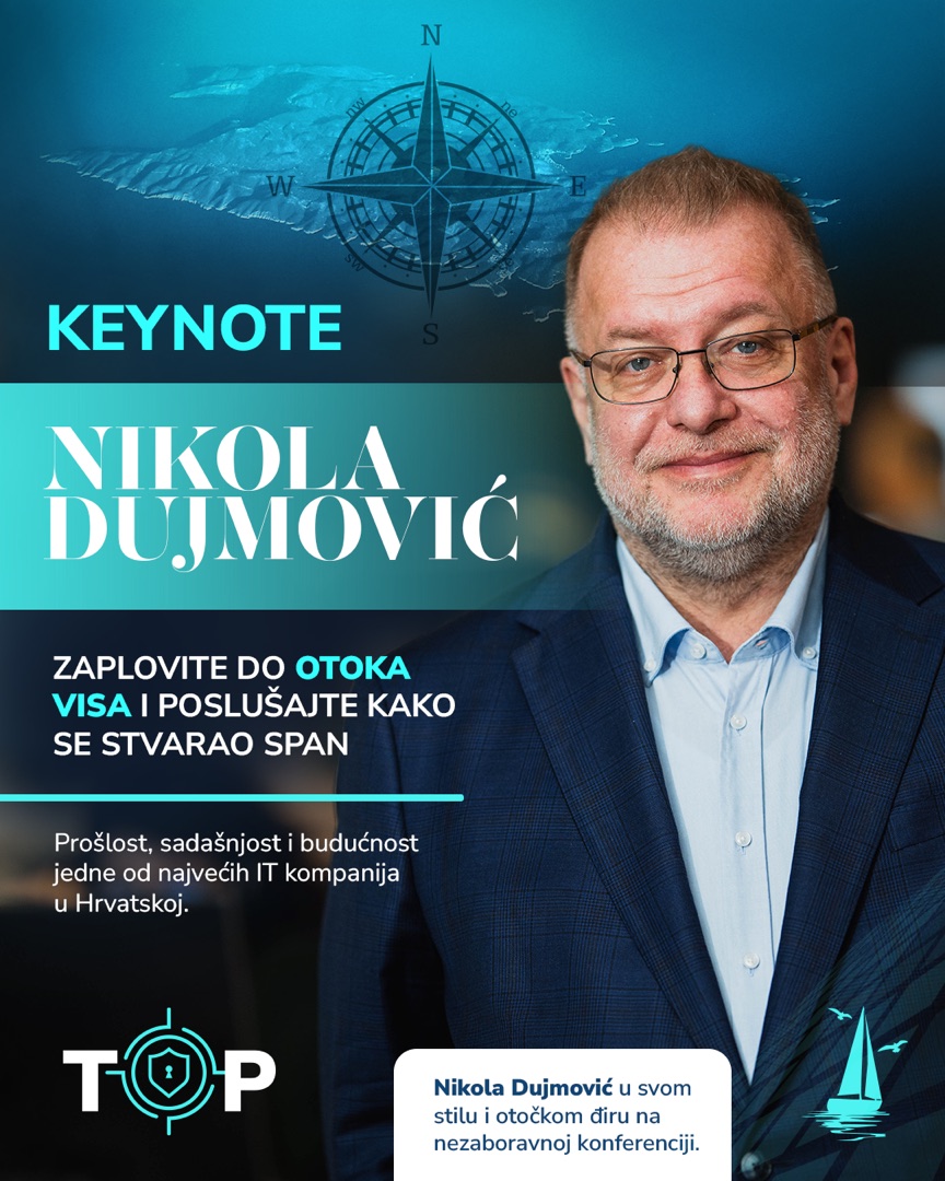 Nikola Dujmović, keynote govornik Security Conference 2027 na Visu
